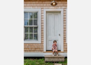 Office & storage shed, on an island in Maine